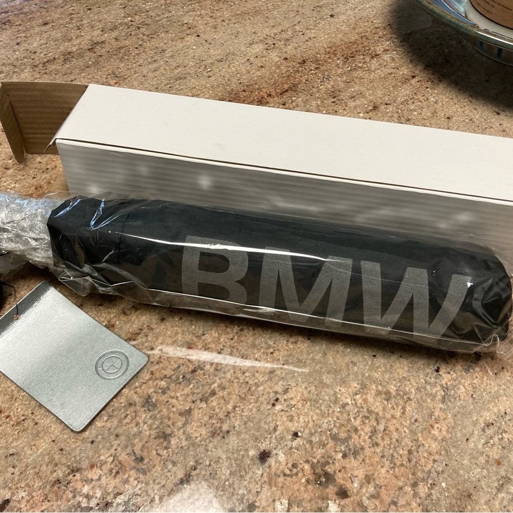 Brand new BMW umbrella ..